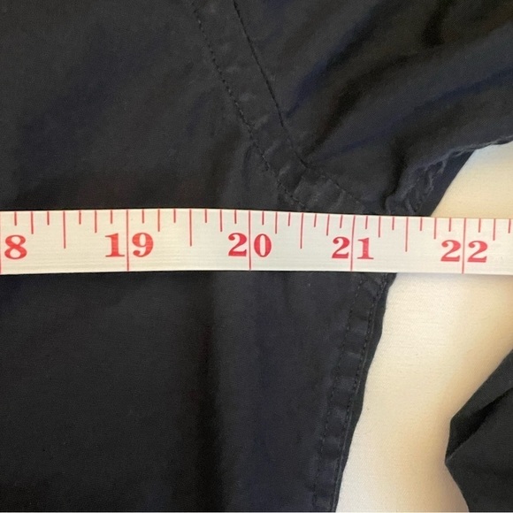 Men’s Claiborne by John Bartlett size medium black dress button up shirt - Picture 6 of 10